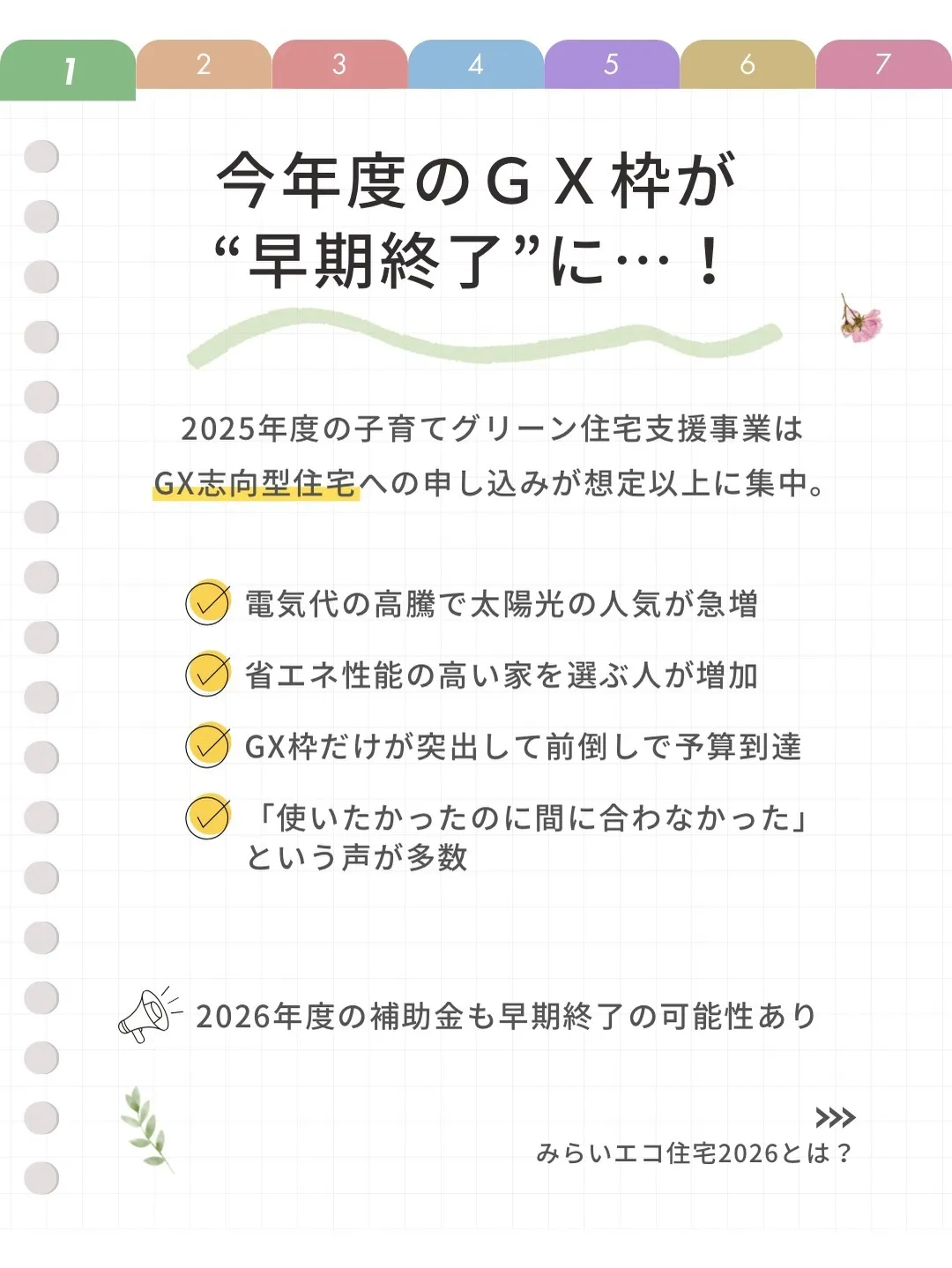 \ みらいエコ住宅2026(新築) /