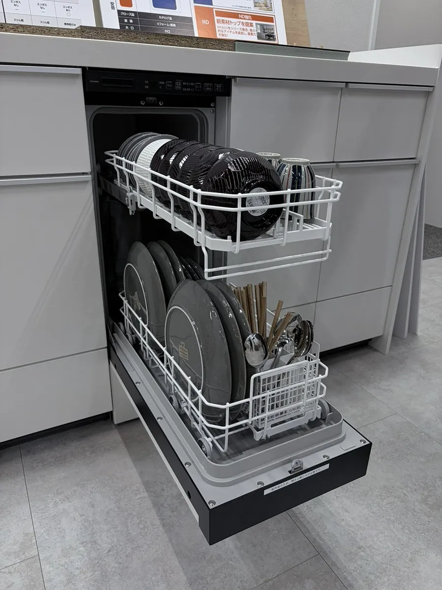 フロントオープン食洗機「LiBish(リビッシュ) slim30」をご紹介します!