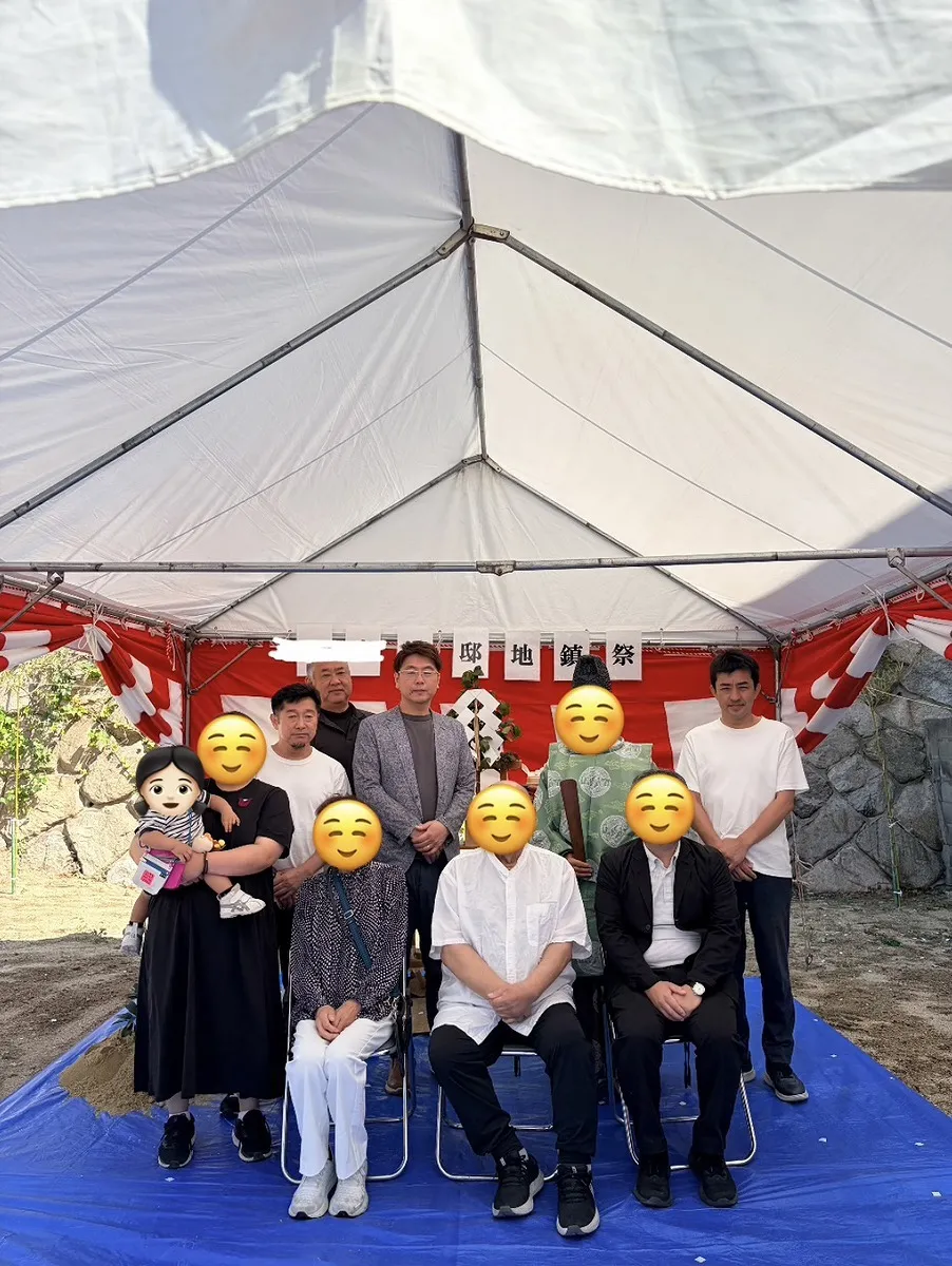 神戸市灘区にて地鎮祭を執り行いました！