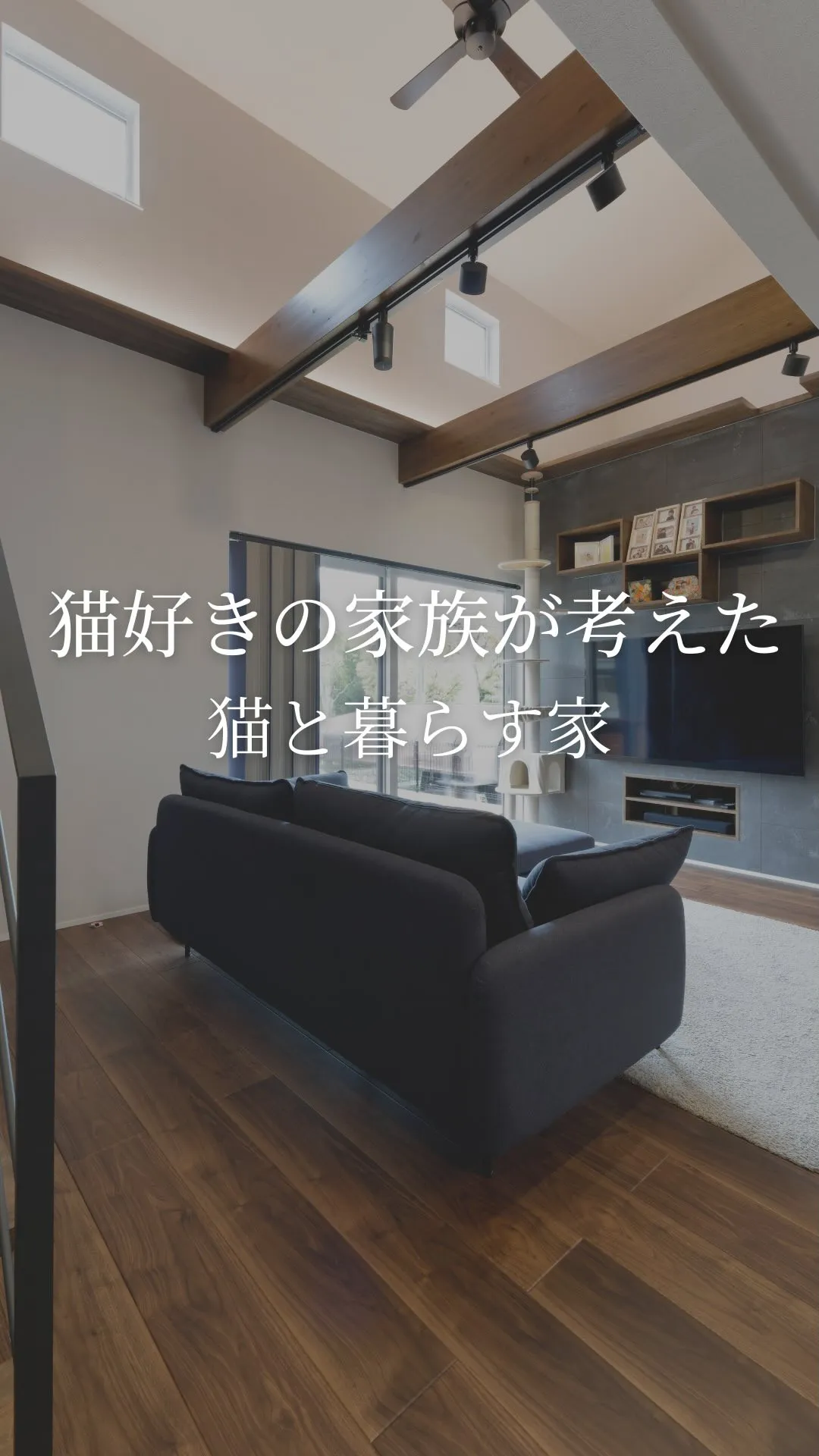 猫好きの家族が考えた猫と暮らす家！